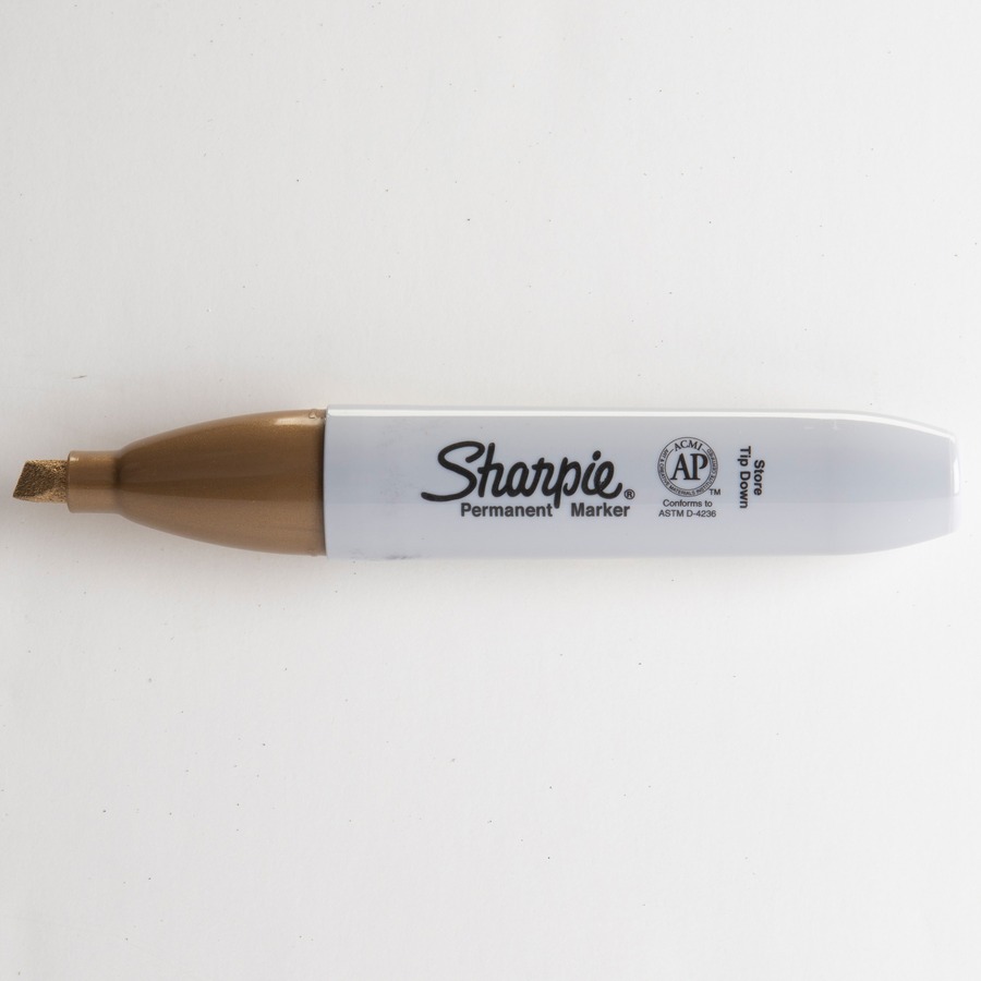 Sharpie Metallic Ink Chisel Tip Permanent Markers Chisel Marker Point