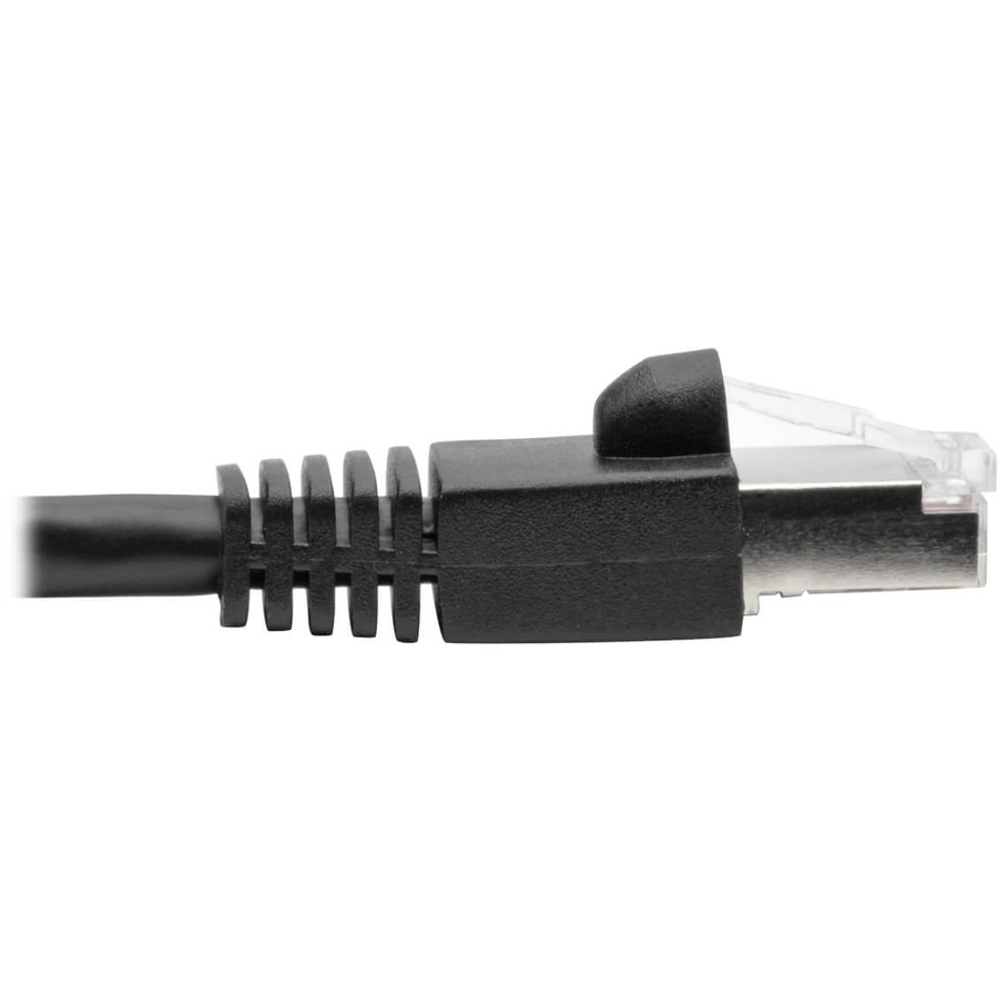 Tripp Lite by Eaton Cat6a 10G Snagless Shielded STP Ethernet Cable (RJ45 M/M) PoE Black 6 ft. (1.83 m)
