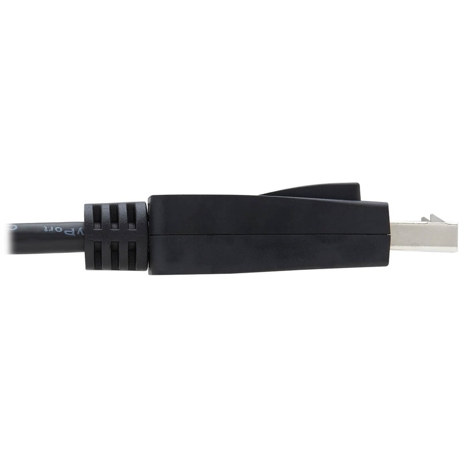Tripp Lite by Eaton DisplayPort 1.4 Cable with Latching Connectors 8K (M/M) Black 10 ft. (3.1m)