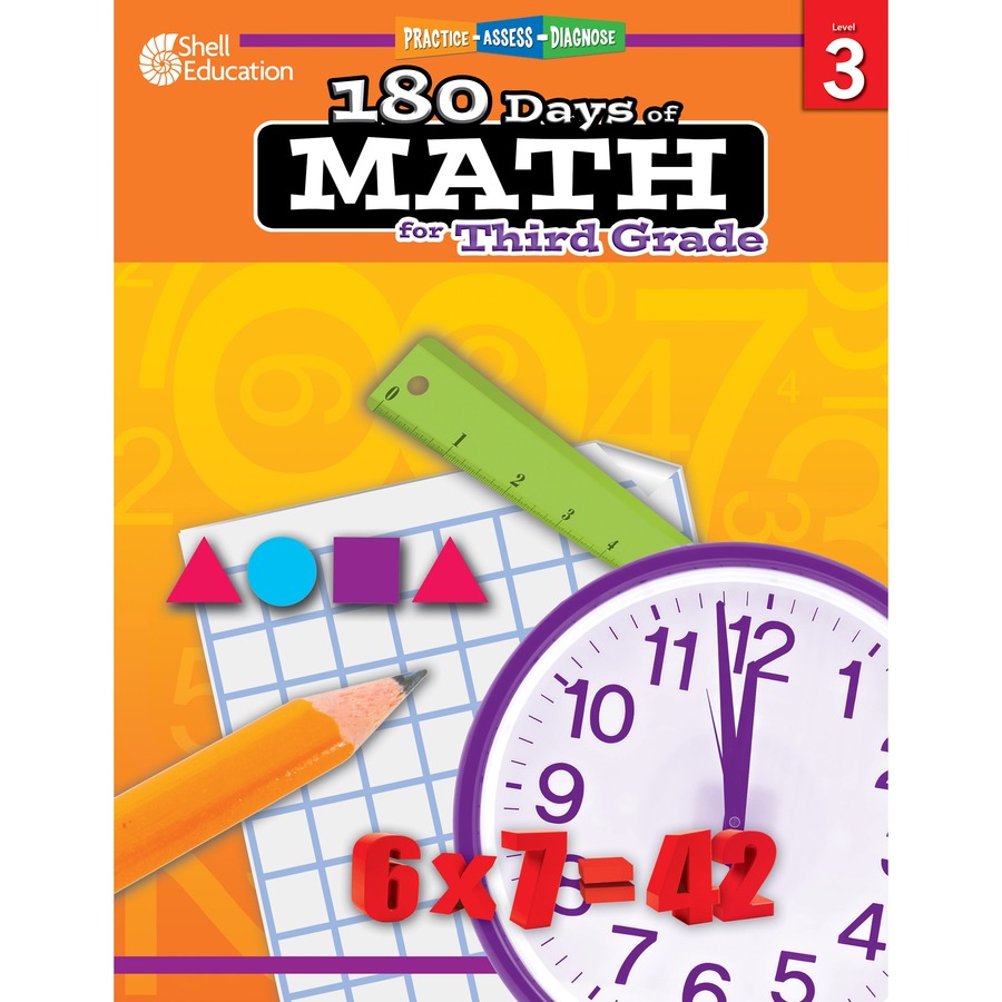 Picture of Shell Education Learn-At-Home Grade Level Math Bundle Printed Book