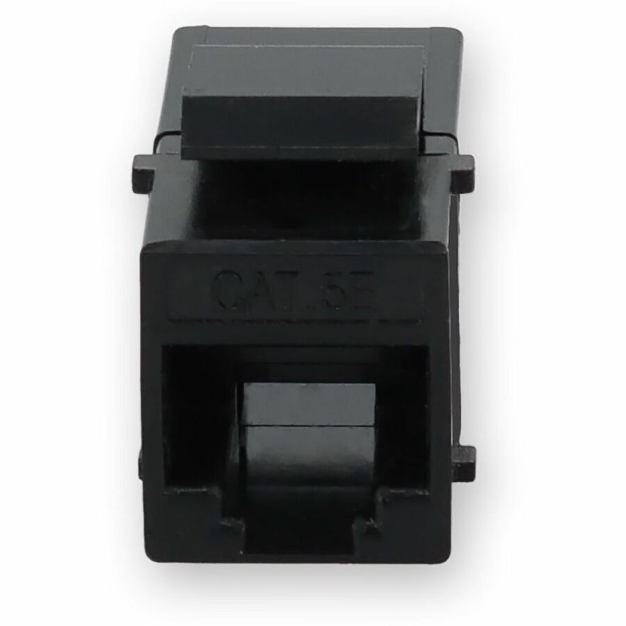 AddOn RJ-45 (Female) to RJ-45 (Female) Black Cat5e UTP Copper Connector