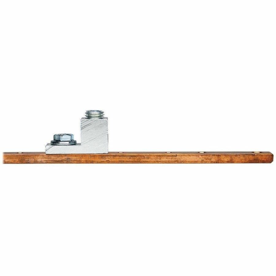 Eaton Tripp Lite Series SmartRack Copper Bus Grounding Bar for 24U and 25U Racks - 0.6? Width