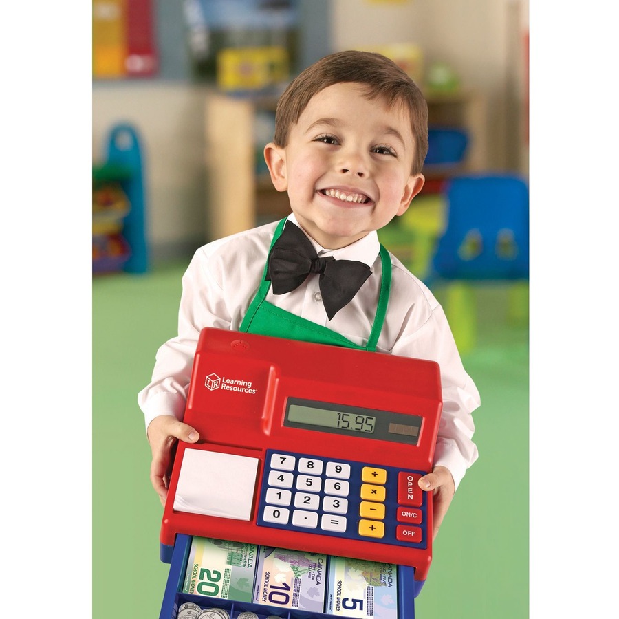 Pretend & Play - Calculator Cash Register - Shopping Play - LRNLSP2629C
