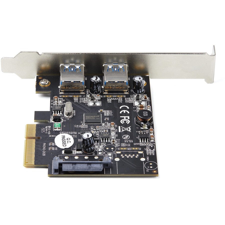 StarTech 2-Port USB PCIe Card 10Gbps/port - USB 3.2 Gen 2 Type-A PCI Express 3.0 x4 Host Controller Expansion Card - Windows/Linux