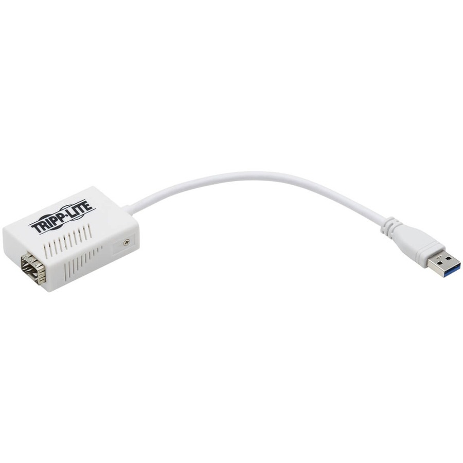 Tripp Lite by Eaton USB 3.2 Gen 1 to Fiber Optic Gigabit Ethernet Adapter Open SFP Port for Singlemode/Multimode 1310 nm LC