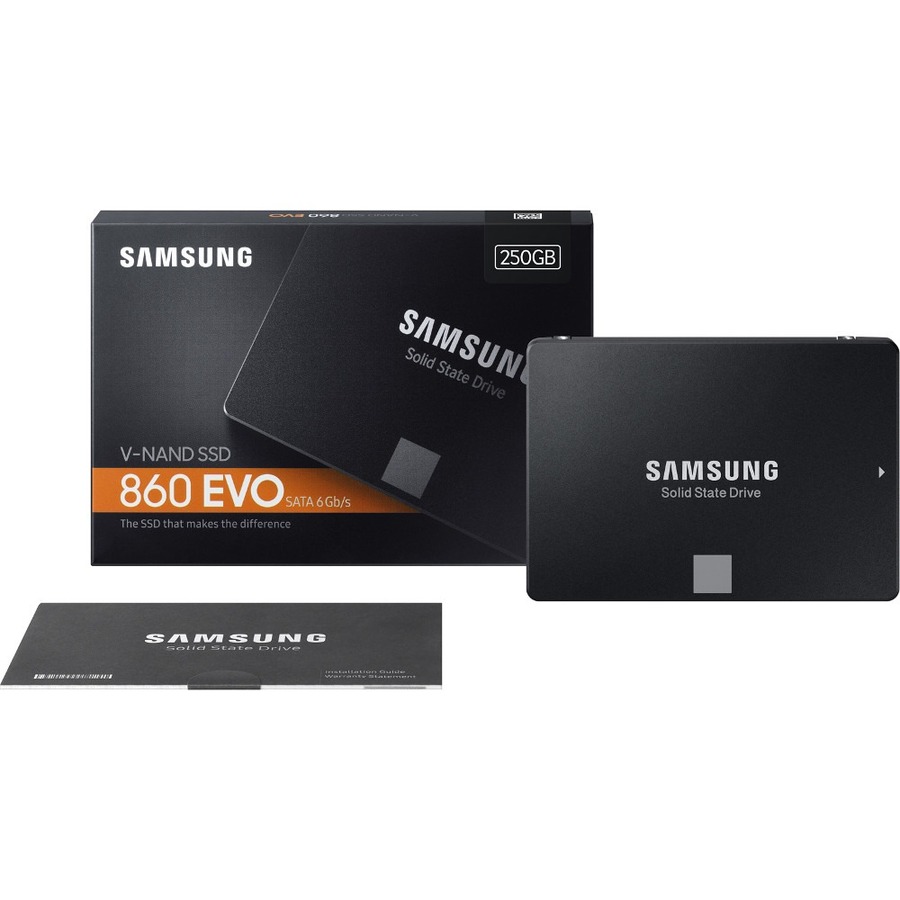 SAMSUNG - SOURCING KIT SAMSUNG 860 EVO 250GB SATA 6GBPS 2.5INCH INTERNAL SOLID STATE — alternate view 3