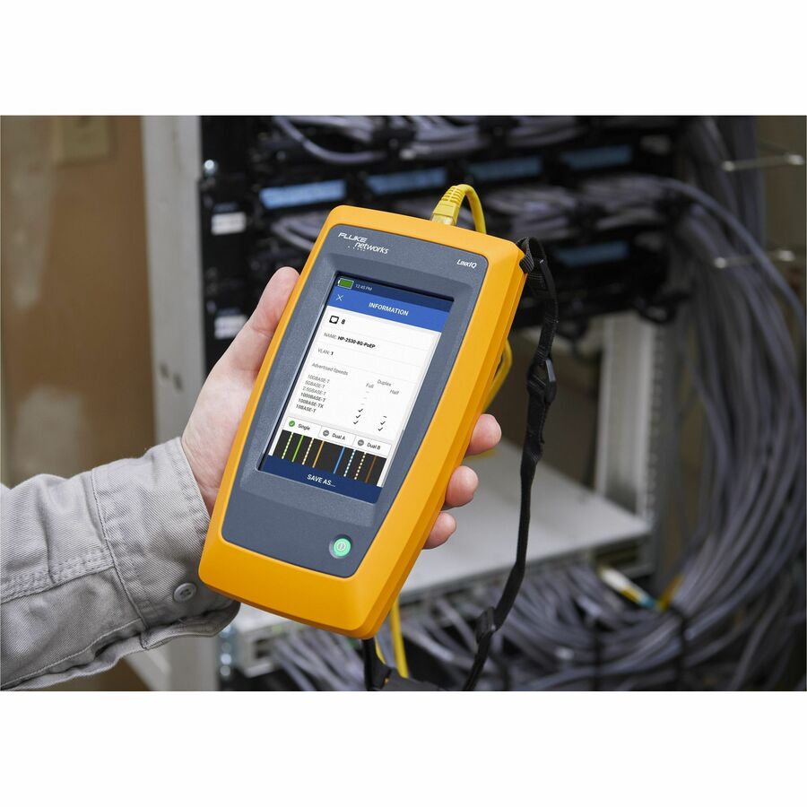 Fluke Networks LinkIQ Industrial Ethernet Cable+Network Tester