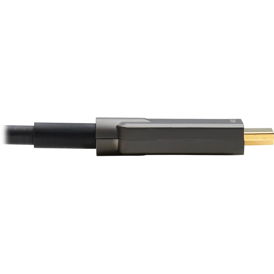 Eaton Tripp Lite Series High-Speed Armored HDMI Fiber Active Optical Cable (AOC) - 4K @ 60 Hz, HDR, 4:4:4, M/M, Black, 20 m (65 ft.)