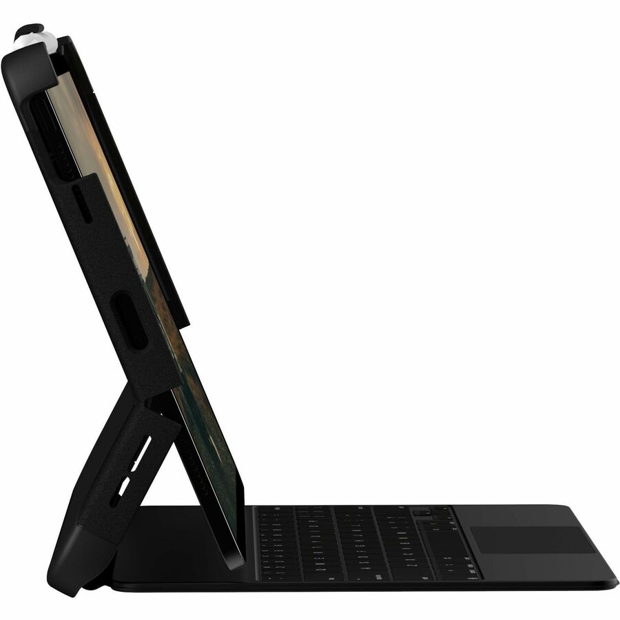 Urban Armor Gear Scout Rugged Keyboard/Cover Case for 11" Apple iPad Air (5th Generation), iPad Pro (3rd Generation) iPad Pro, Apple Pencil - Black