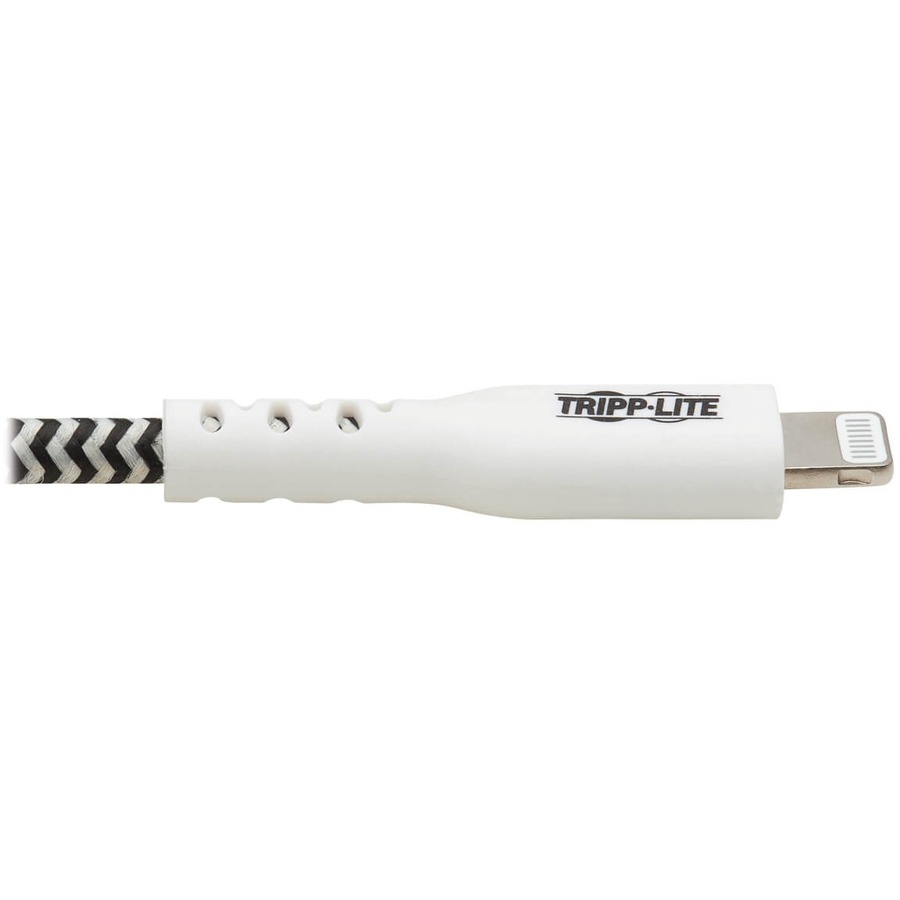 Tripp Lite by Eaton Heavy-Duty USB-C to Lightning Sync/Charge Cable with Status LED - MFi Certified M/M USB 2.0 3 ft.