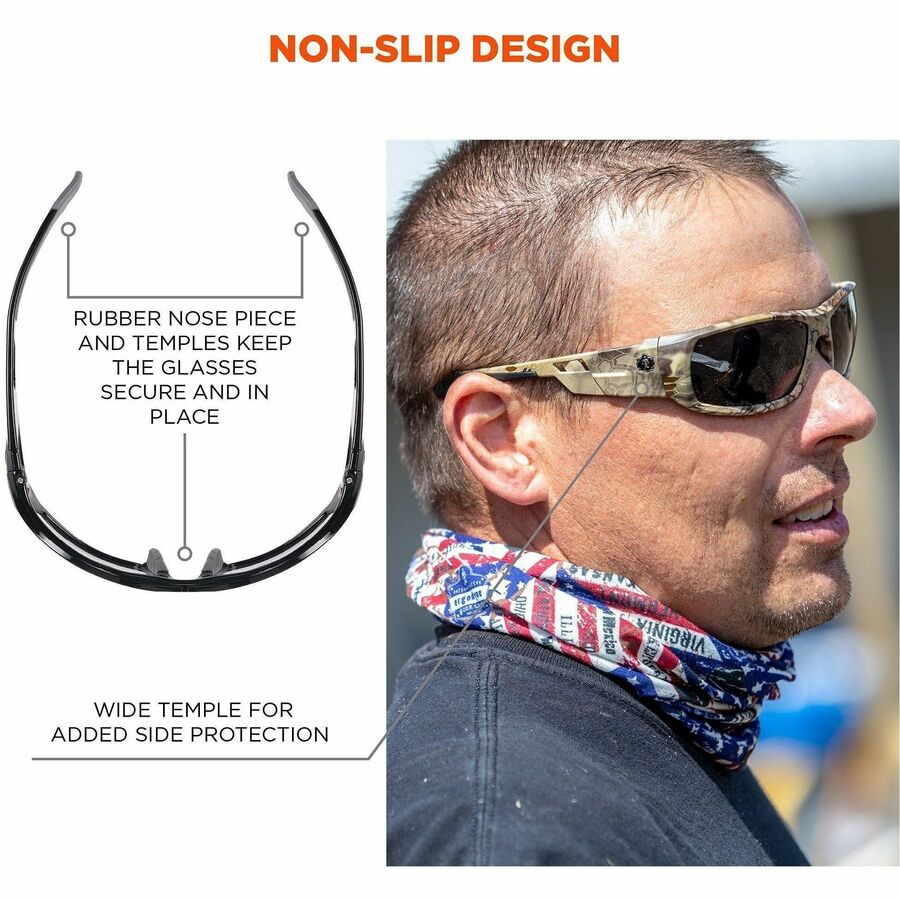 Picture of Ergodyne Odin AF Smoke Safety Glasses