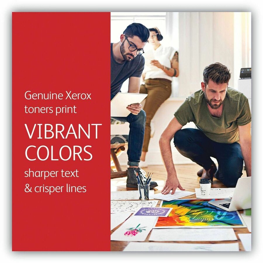 Xerox Genuine Xerox&reg; C230 Color Printer, C235 Color Multifunction Printer Cyan Standard capacity Toner Cartridge (1500 Pages) - 006R04384