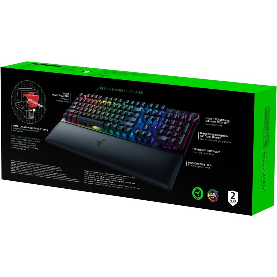 Razer Huntsman V2 Tenkeyless Gaming Keyboard