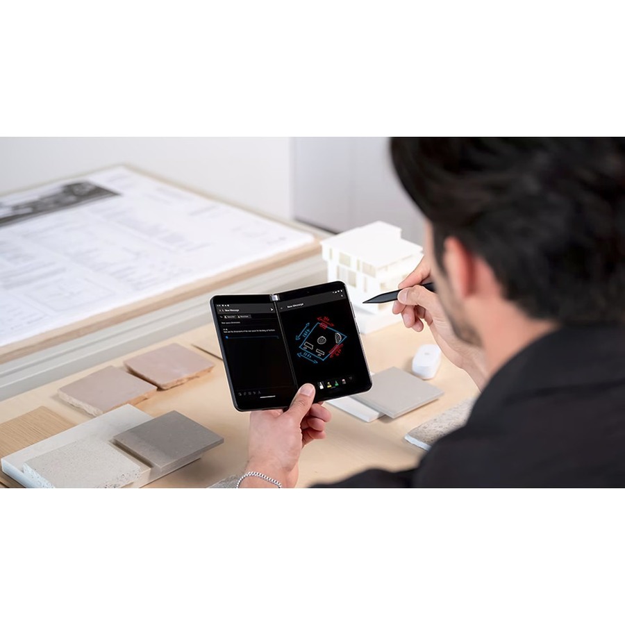 Microsoft Surface Slim Pen 2 black demo stylus for compatible Surface devices — alternate view 3