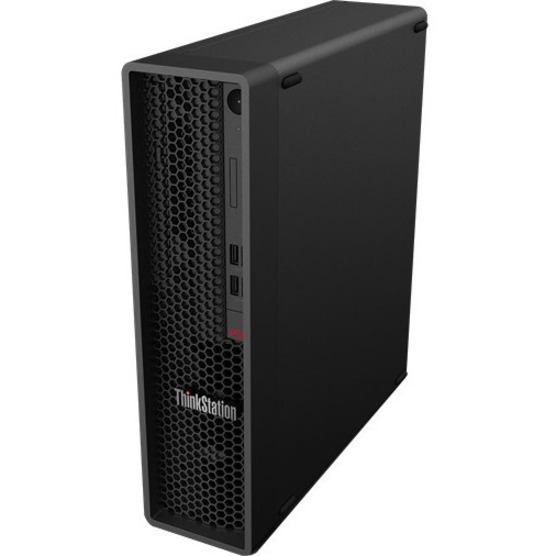 Lenovo ThinkStation P350 30E50017US Workstation - 1 x Intel Core i7 Octa-core (8 Core) i7-11700 11th Gen 2.50 GHz - 16 GB DDR4 SDRAM RAM - 512 GB SSD - Small Form Factor - Raven Black