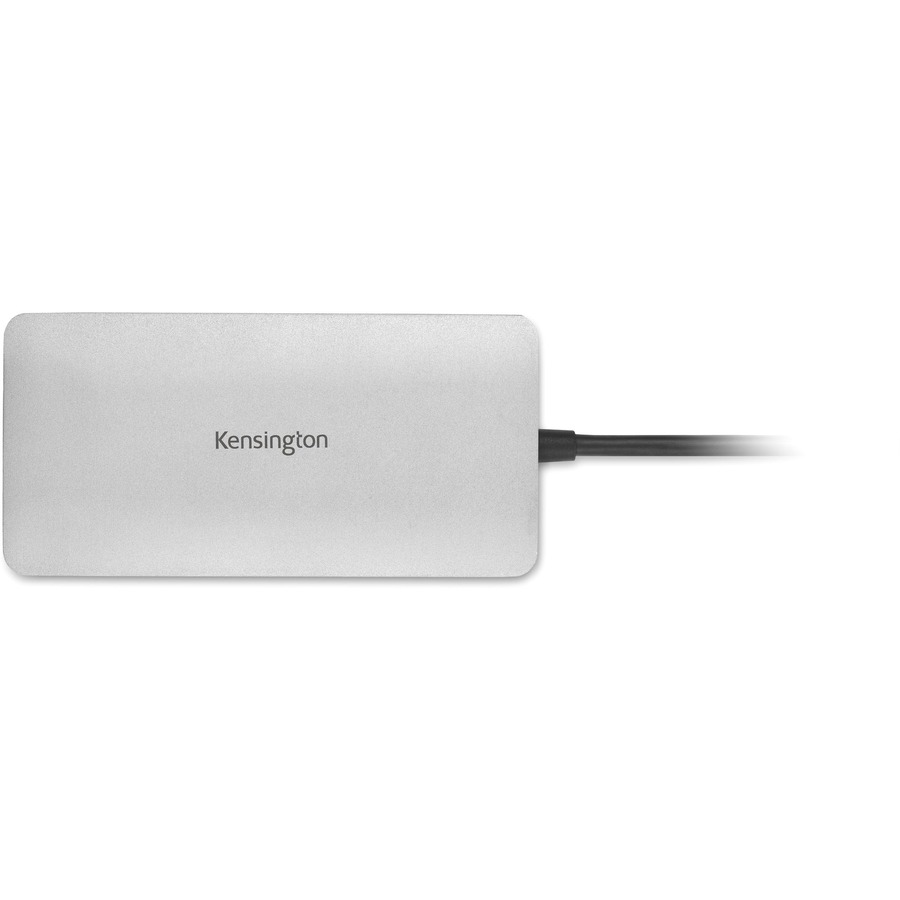 Kensington UH1400P USB-C 8-in-1 Driverless Mobile Hub - for Notebook/Tablet/Smartphone/Monitor - Memory Card Reader - SD, microSD - 85 W - USB Type C - 1 Displays Supported - 4K - 3840 x 2160 - 4 x USB Ports - 3 x USB Type-A Ports - USB Type-A - 1 x USB T - Laptop Docking Stations - KMWK33820WW