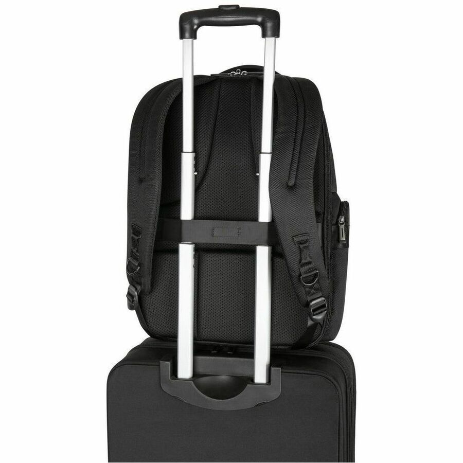 Targus Mobile Elite TBB617GL Carrying Case (Backpack) for 15" to 16" Notebook - Black - TAA Compliant