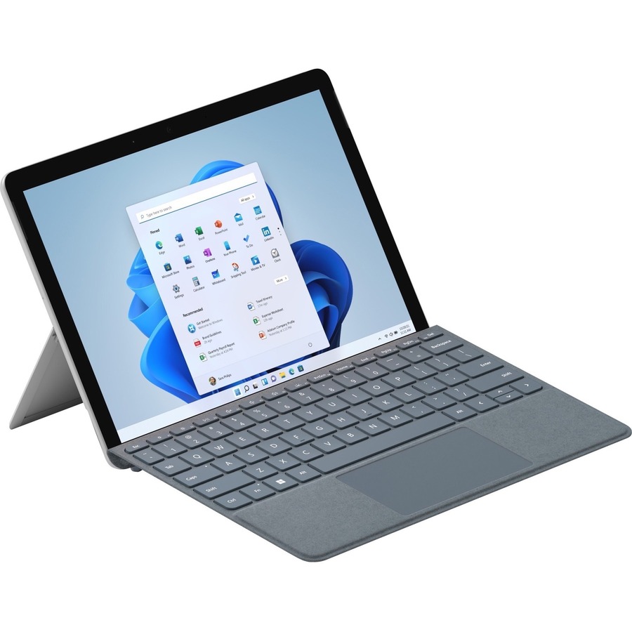Microsoft Surface Go 3 Tablet - 10.5" - Core i3 10th Gen i3-10100Y Dual-core (2 Core) 1.30 GHz - 8 GB RAM - 128 GB SSD - Windows 11 Pro - 4G - Platinum