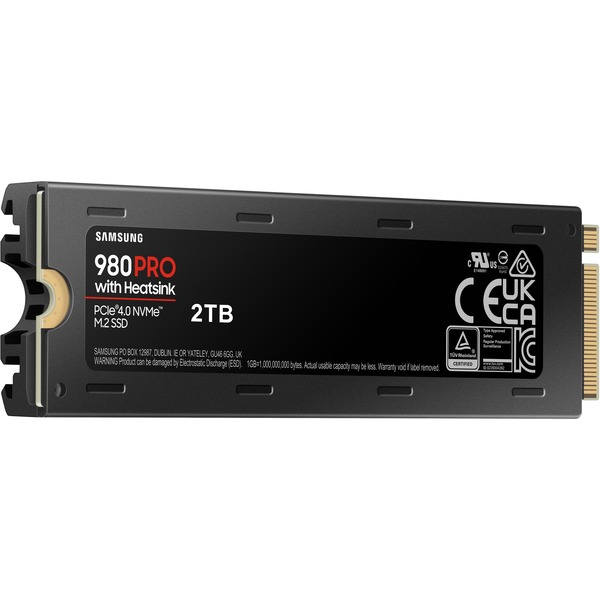 SAMSUNG 980 Pro W/HEATSINK 1TB M.2 NVMe PCIe 4.0 SSD