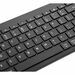 Targus Full-Size Multi-Device Bluetooth Antimicrobial Keyboard - Wireless Connectivity - Bluetooth - 104 Key - PC, Mac - AAA Battery Size Supported - Black
