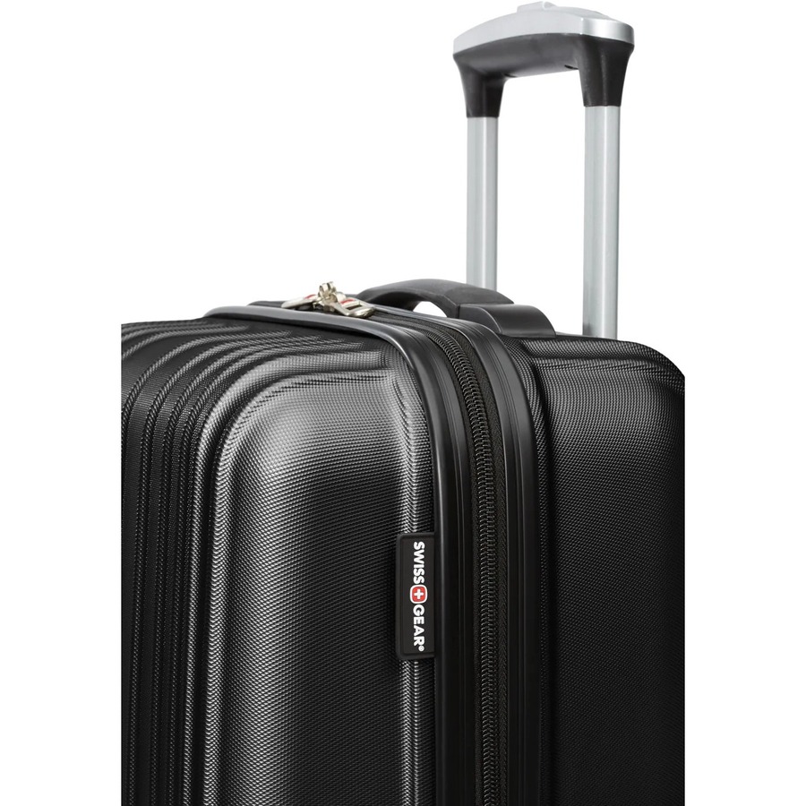 Swissgear Sion SW35069-009 21" ABS Carry-on Hardside Luggage - Black - Luggage - HDLSW35069009