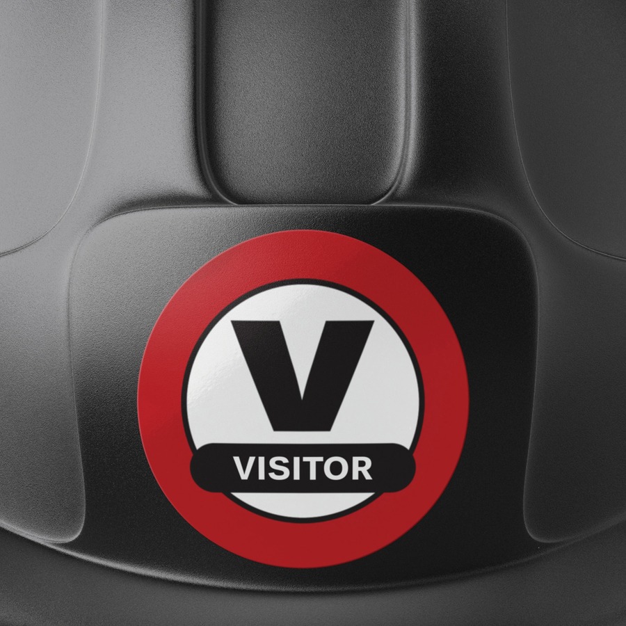 Avery® Printable Hard Hat/Helmet Vinyl Stickers - Round Shape - Full-Bleed Design - Printable, Water Proof, Fade Resistant, UV Coated, Permanent Adhesive, Water Resistant, Durable, Chemical Resistant, Abrasion Resistant - 2" Diameter - White - Vinyl