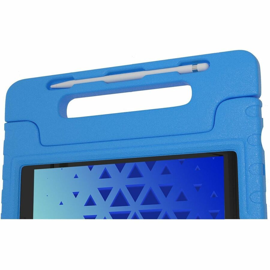 Blue SHIELDY-K foam case for iPad 9, 8, and 7 10.2-inch tablets — alternate view 3