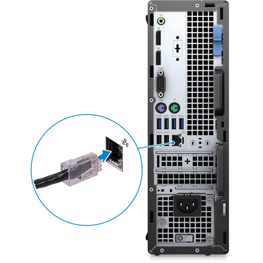 Dell OptiPlex 7000 7090 Desktop Computer - Intel Core i7 10th Gen i7-10700 - vPro Technology - 16 GB - 256 GB SSD - Small Form Factor