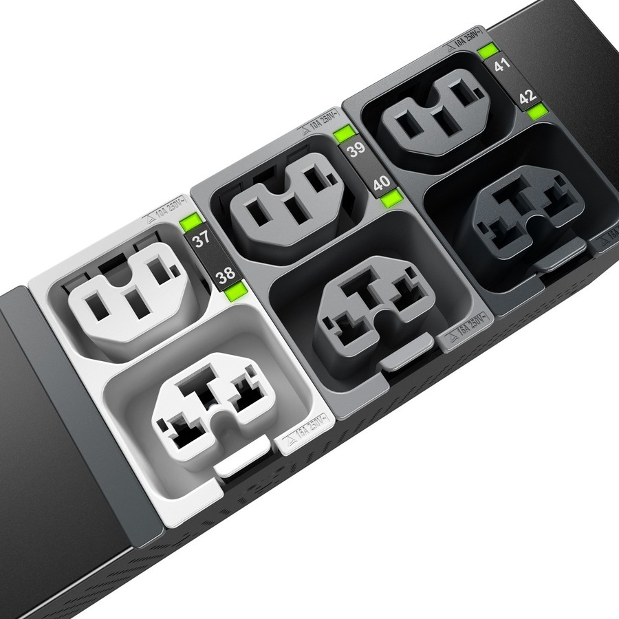 APC NetShelter Rack PDU Advanced, Switched, 3Phase, 14.4kW, 208V 50A, 42 Outlets, CS8365C