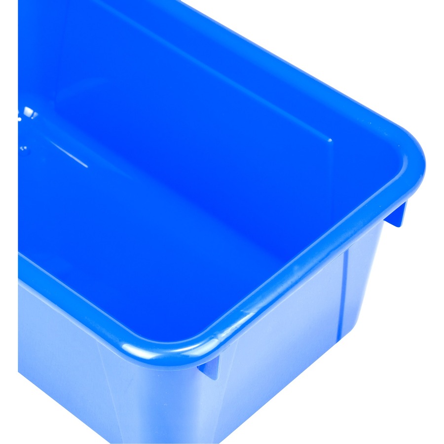 Storex Small Cubby Bin, Assorted Colors (5 Units/Pack)