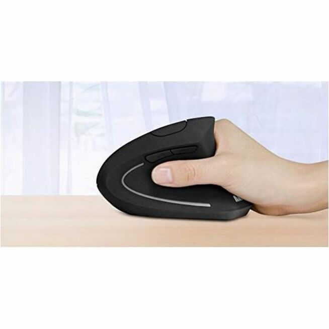 Anker wireless vertical ergonomic mouse with right-hand vertical design for comfortable desk use — alternate view 3