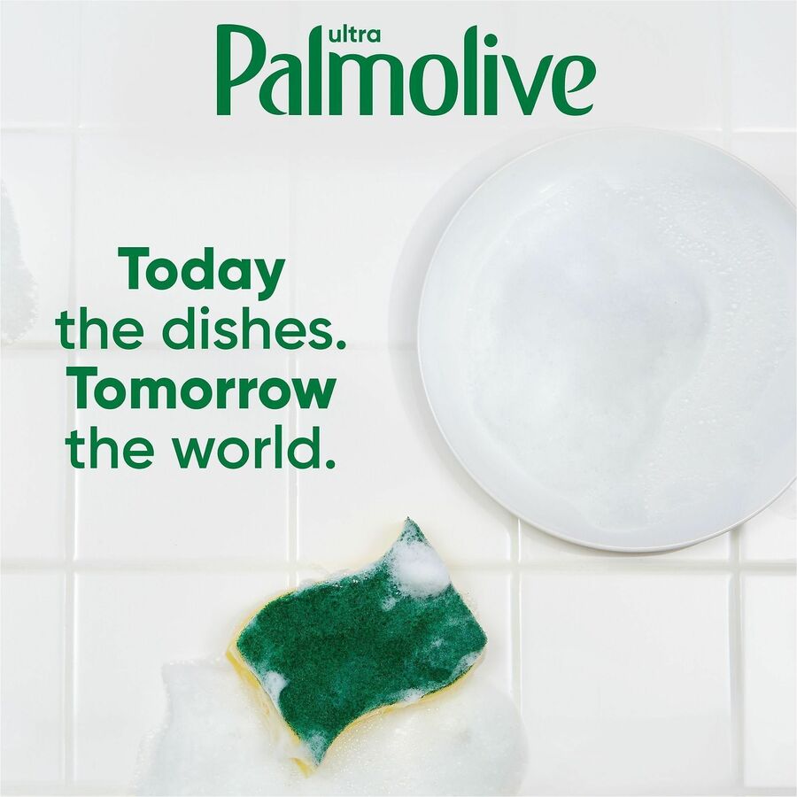 Palmolive Ultra Liquid Dish Soap - 20 fl oz (0.6 quart) - Aloe & Citrus Scent - Phosphate-free, Paraben-free, Eco-friendly, Biodegradable - Clear - 9 / Carton