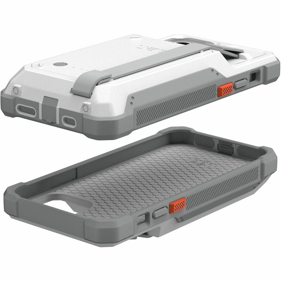 Urban Armor Gear Rugged Charging Case Apple iPhone 12, iPhone 12 Pro Smartphone - White, Gray