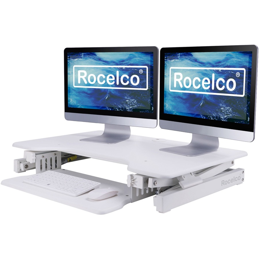 Él&eacute;vateur de bureau multiusage READRW Hauteur r&eacute;glable Rocelco