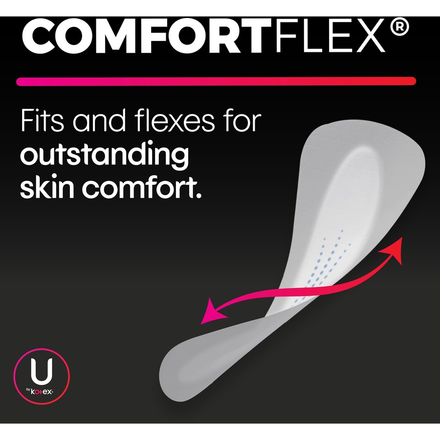 U by Kotex Barely There Panty Liner - 1 Each - Individually Wrapped