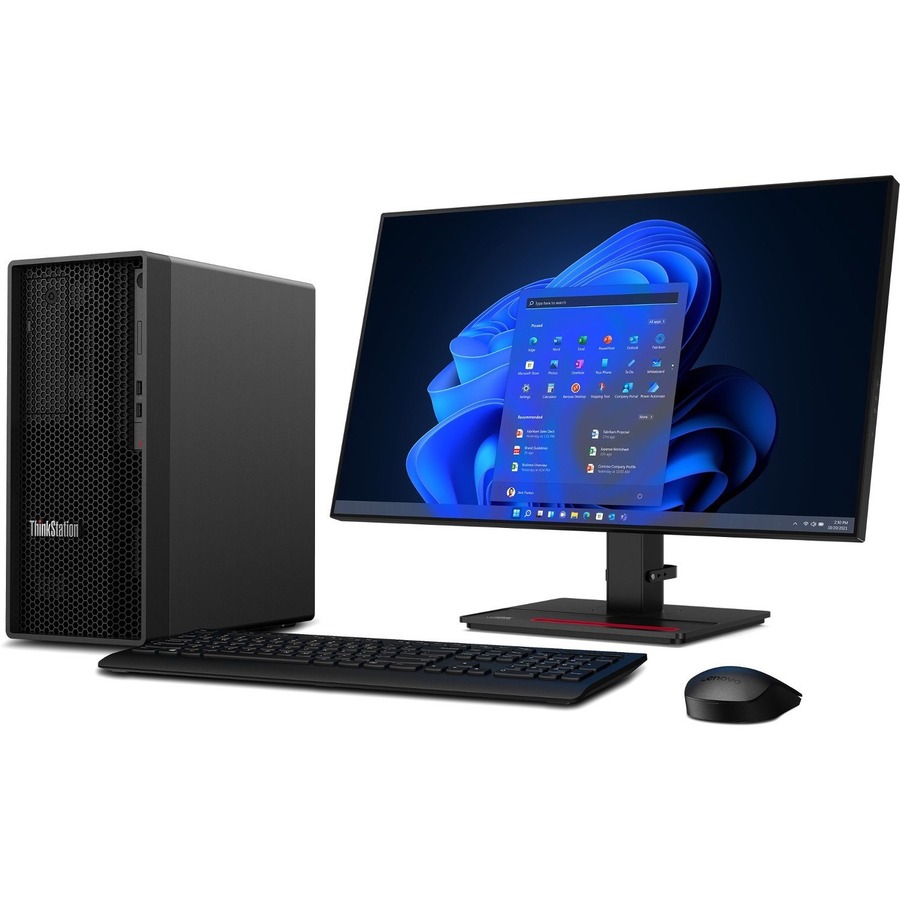 Lenovo ThinkStation P360 30FM002NUS Workstation - 1 x Intel Core i7 Dodeca-core (12 Core) i7-12700 12th Gen - 16 GB DDR5 SDRAM RAM - 512 GB SSD - Tower