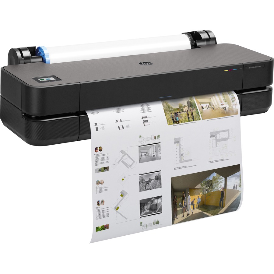 HP Designjet T230 A1 Inkjet Large Format Printer - 24" Print Width - Color