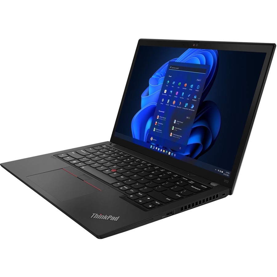 Lenovo ThinkPad X13 Gen 3 21BN008GUS 13.3" Touchscreen Notebook - WUXGA - Intel Core i7 12th Gen i7-1265U - vPro Technology - 16 GB - 512 GB SSD - English (US) Keyboard - Villi Black