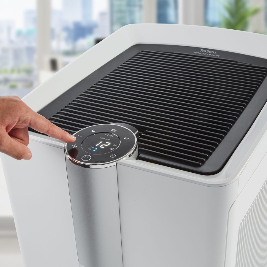 TruSens Performance Series Air Purifier, Z-7000 - True HEPA, Activated Carbon, Ultraviolet - 2000 Sq. ft. - 3882.4 gal/min - White