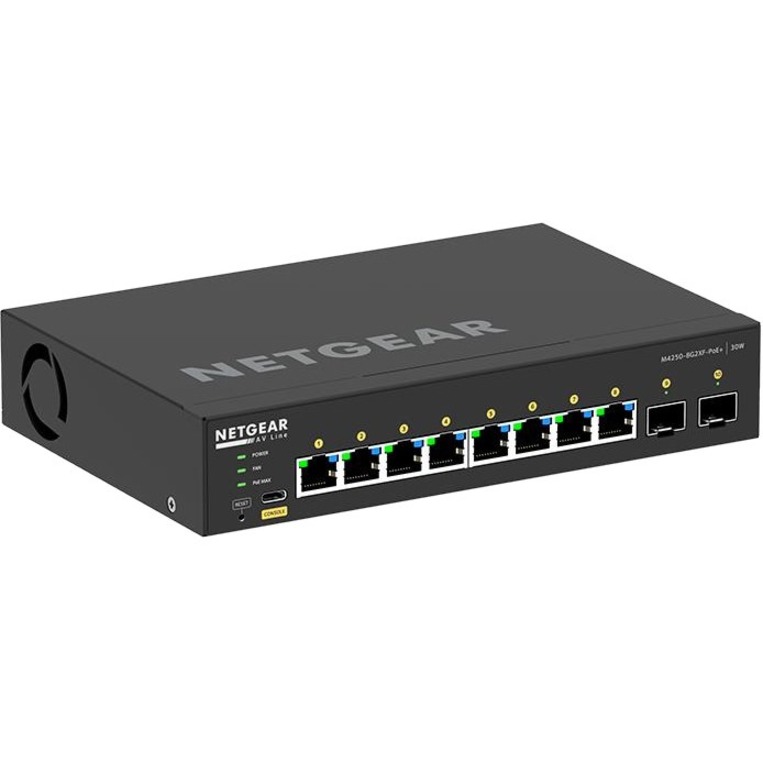Netgear AV Line M4250 GSM4210PX Ethernet Switch