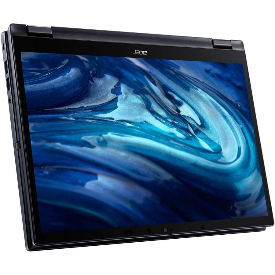 Acer TravelMate Spin P4 P414RN-52 TMP414RN-52-711D 14" Touchscreen Convertible 2 in 1 Notebook - WUXGA - 1920 x 1200 - Intel Core i7 12th Gen i7-1260P Dodeca-core (12 Core) 2.10 GHz - 16 GB Total RAM - 512 GB SSD - Slate Blue