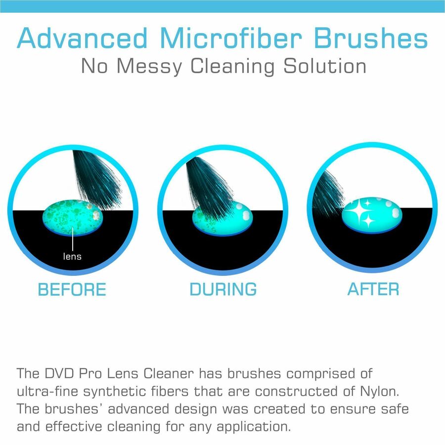 Maxell DVD-LC DVD Lens Cleaner - For Blu-ray Disc Player, DVD Player - Easy to Use - 1 Each