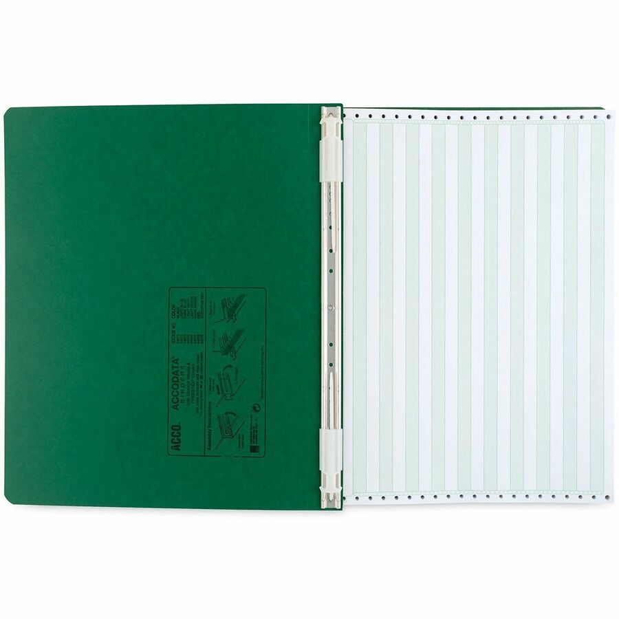 ACCO 14-7/8"x11" Presstex Hanging Data Binder