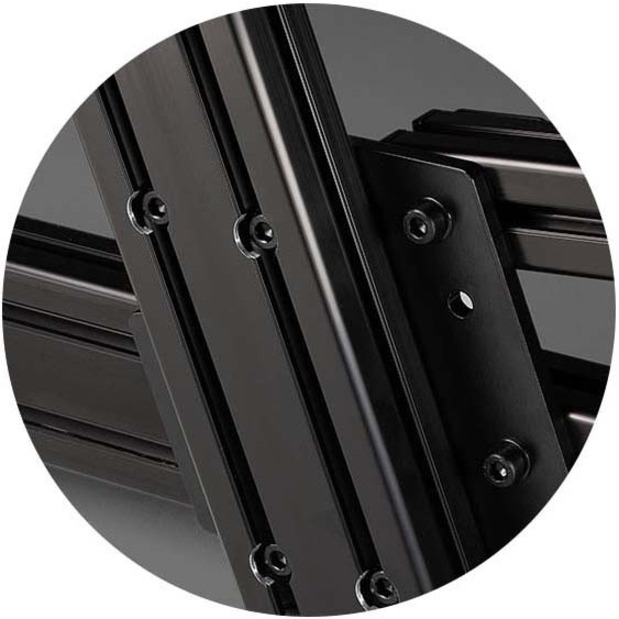 Next Level Racing TElite Lite Front & Side Mount Edition - Aluminum, Carbon Steel