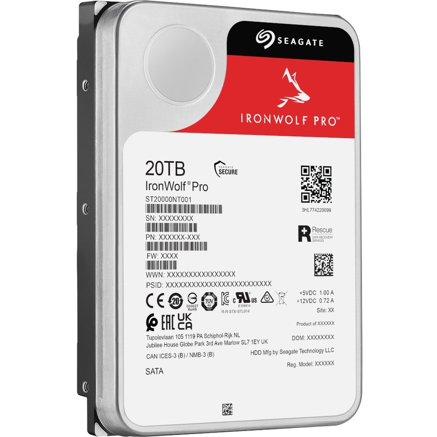 Disque dur Seagate IronWolf Pro ST20000NT001 3,5 20 TB