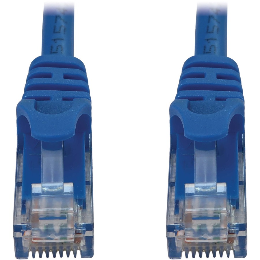 Tripp Lite by Eaton Cat6a 10G Snagless Molded UTP Ethernet Cable (RJ45 M/M), PoE, Blue, 7 ft. (2.1 m)
