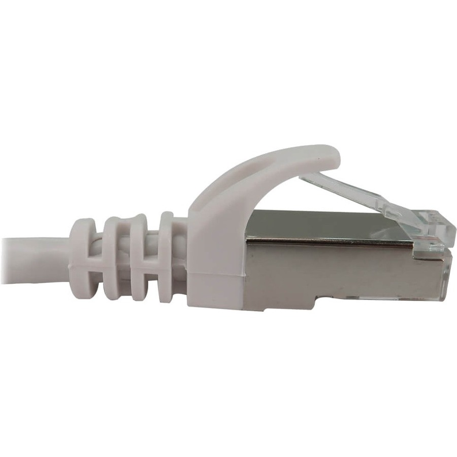 Tripp Lite by Eaton Cat6a 10G Snagless Shielded Slim STP Ethernet Cable (RJ45 M/M), PoE, White, 5 ft. (1.5 m)