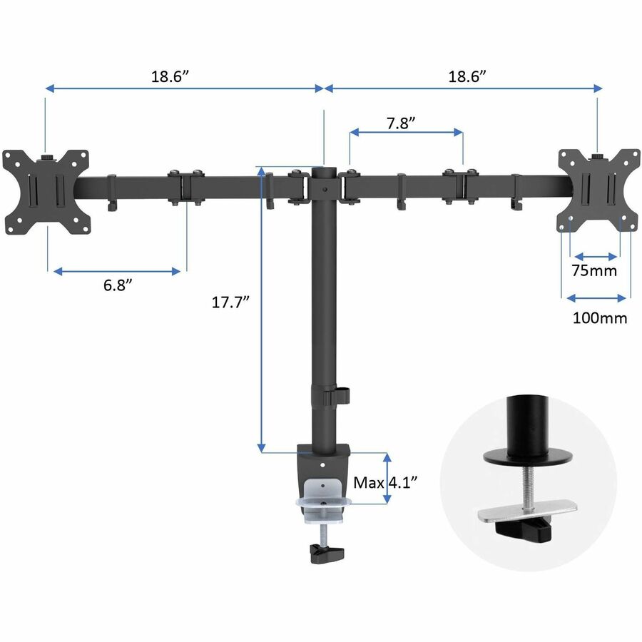 Rocelco - Plateau support pour dessus de bureau multiusage