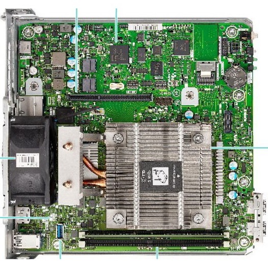 HPE ProLiant MicroServer Gen10 Plus v2 Ultra Micro Tower Server - 1 x Intel Pentium Gold G6405 4.10 GHz - 16 GB RAM - Serial ATA/600 Controller