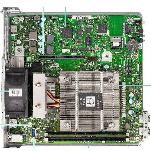 HPE ProLiant MicroServer Gen10 Plus v2 Ultra Micro Tower Server - 1 x Intel Pentium Gold G6405 4.10 GHz - 16 GB RAM - Serial ATA/600 Controller